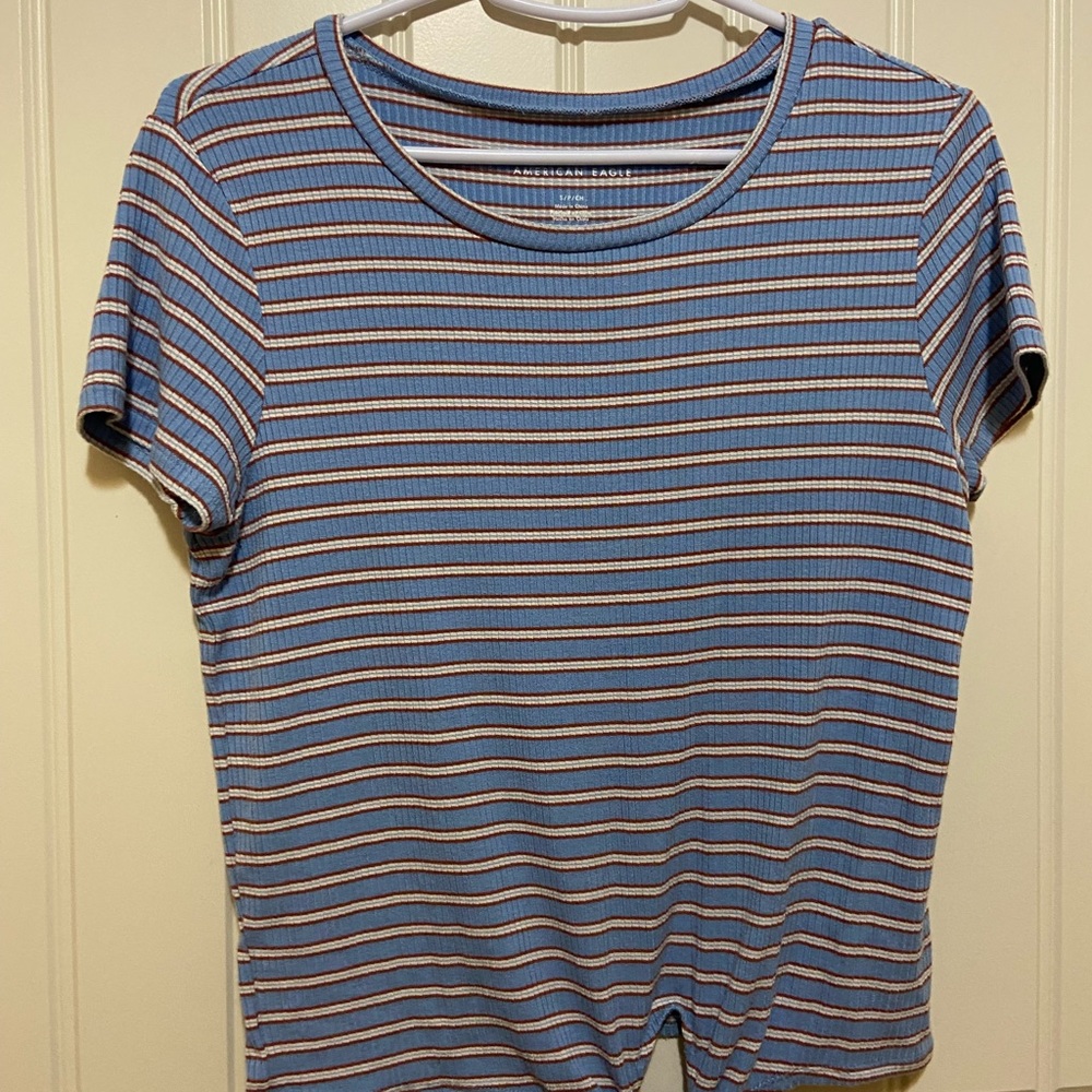 American eagle tie shirt